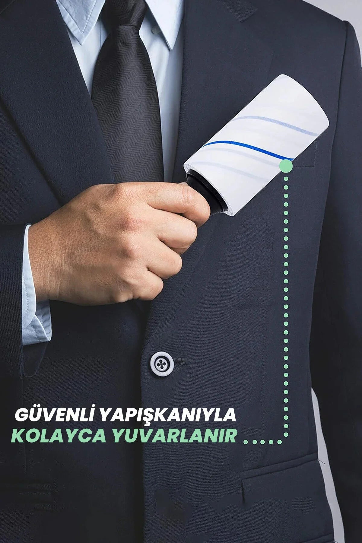 Alamos 24 Adet Yedek Rulolu Tüy Toplayıcı Toplam 720 Yaprak Yapışkan Kağıt