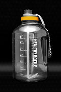 Winta Bpa Içermez Motivasyonel Su Matarası 2.5 Lt Siyah Su Matarası, Su Şişesi, Suluk (ÇANTASIZ)