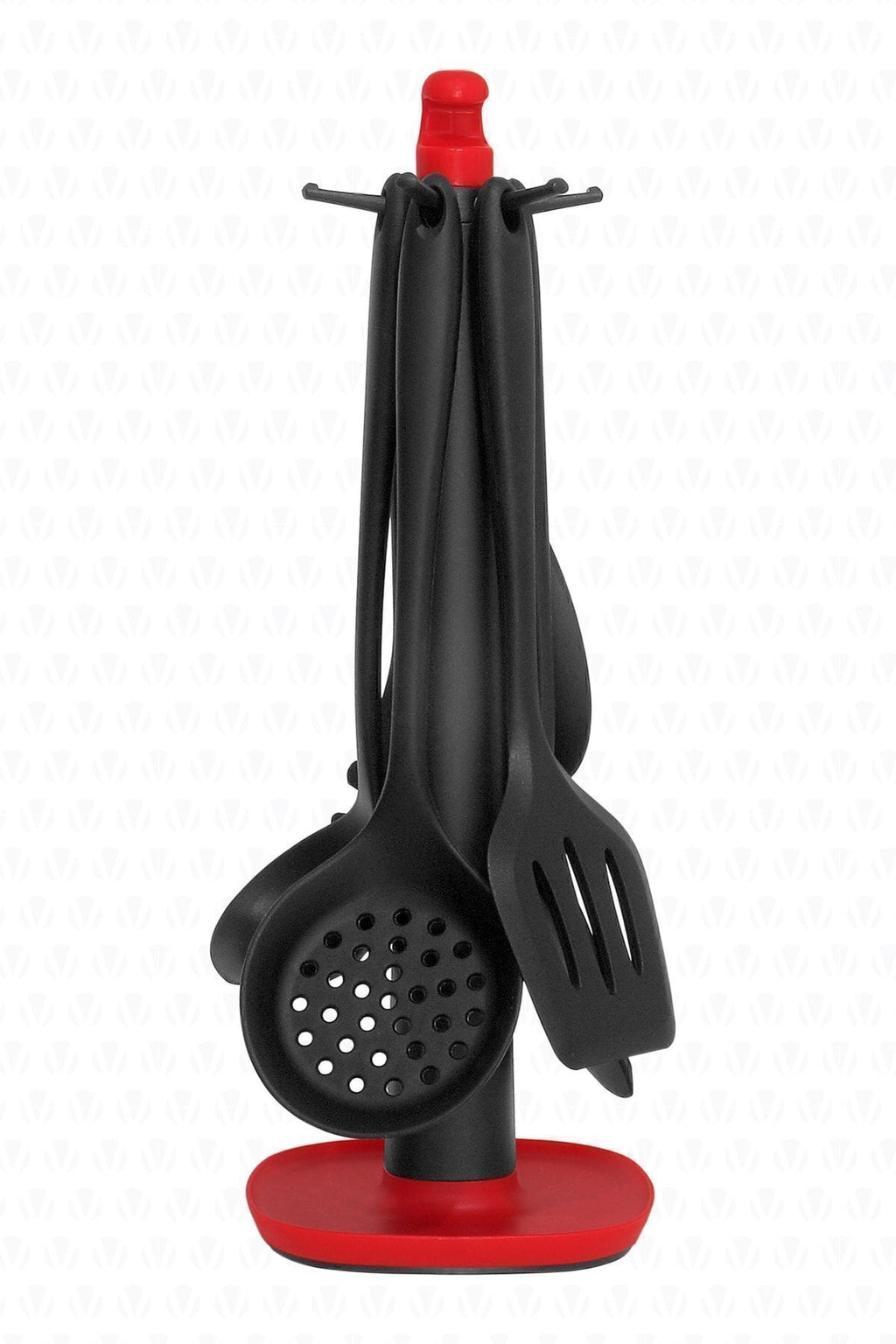 Claris Standlı 7 Parça Spatula Set Siyah