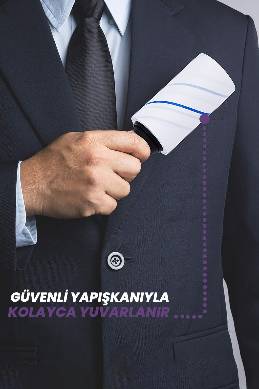 Maginot 12 Adet Yedek Rulolu Tüy Toplayıcı Toplam 360 Yaprak Yapışkan Kağıt