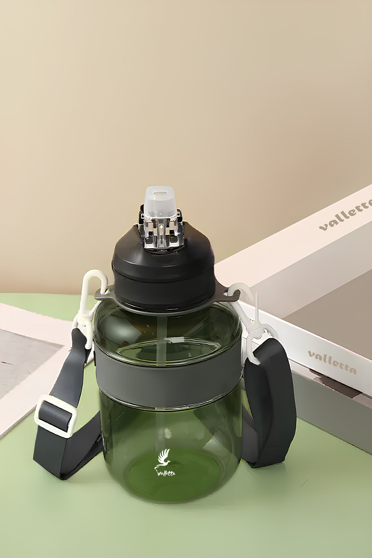 Pagoda Bpa Içermez Su Matarası 1 Lt Siyah Su Matarası, Su Şişesi, Suluk