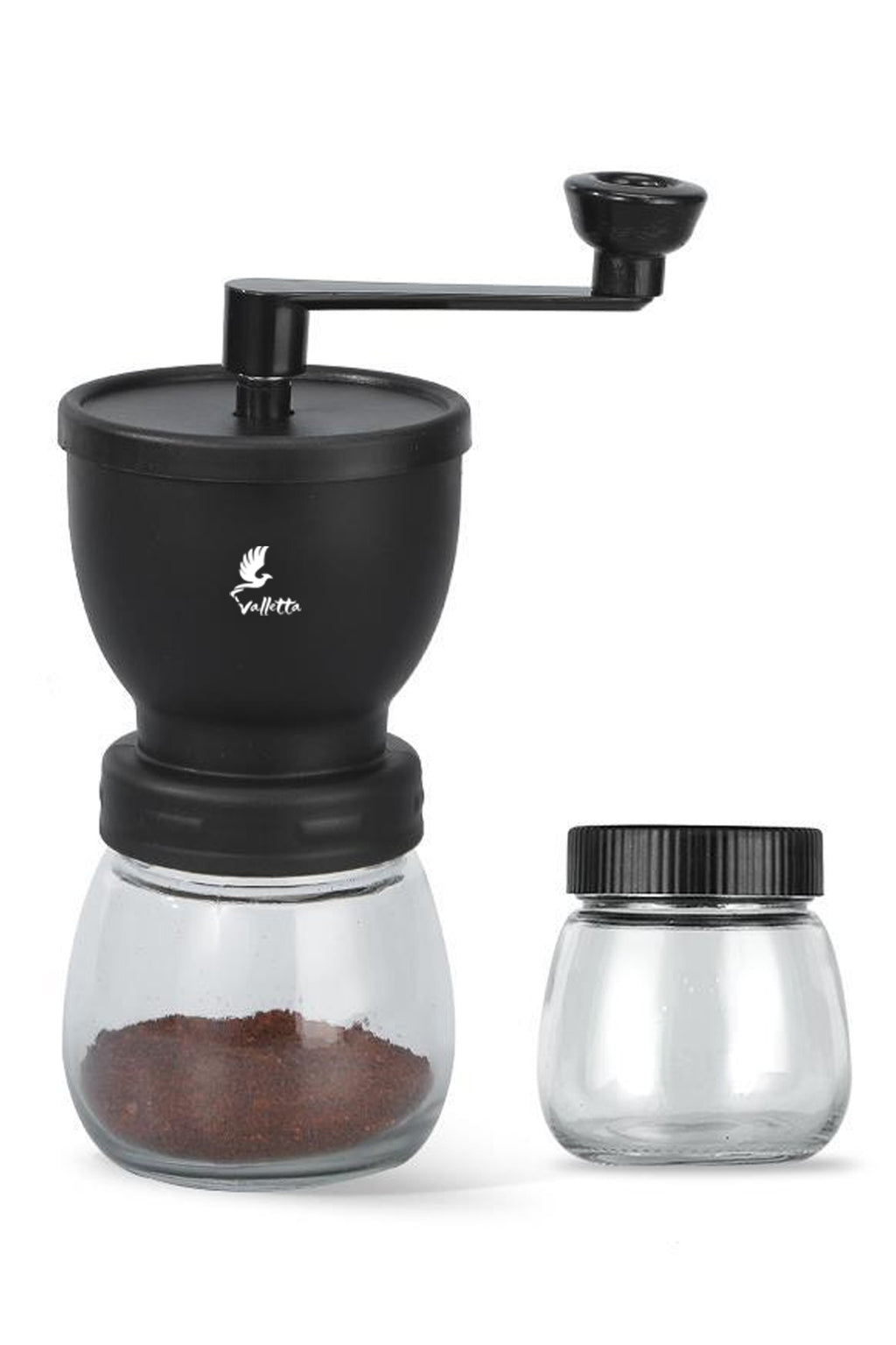 Matera Coffe Grinder Seramik Öğütücülü Cam Kahve Değirmeni Öğütücüsü