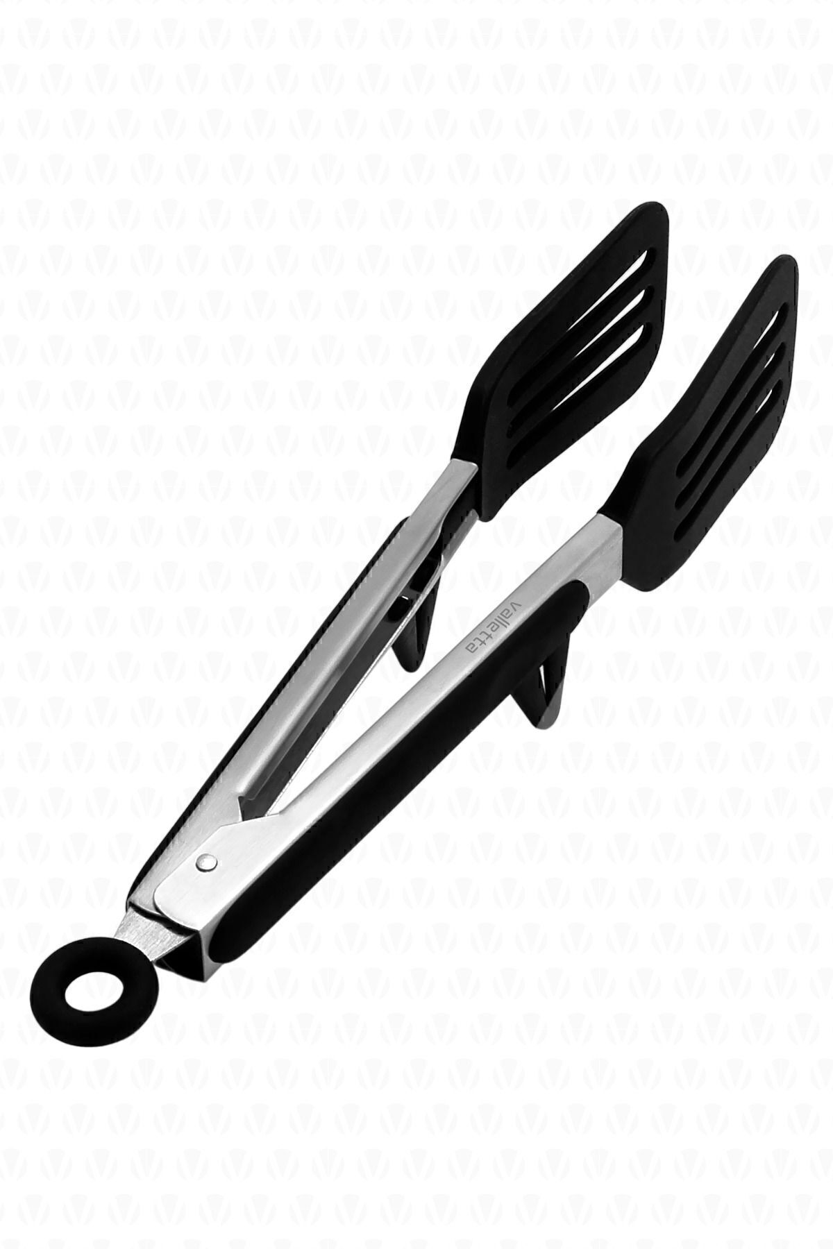 Clavis Metal Saplı Kilit Sistemli Smart Silikon Maşa Siyah