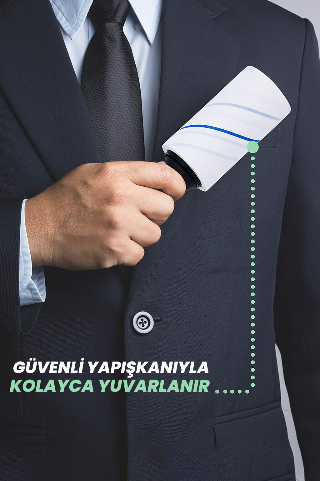Alamos 12 Adet Yedek Rulolu Tüy Toplayıcı Toplam 360 Yaprak Yapışkan Kağıt