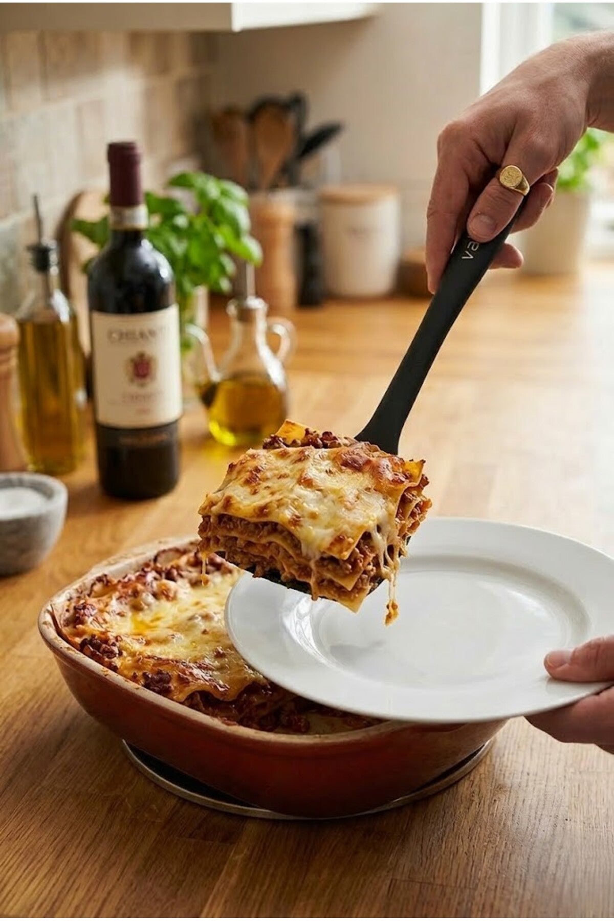 Tekli Isıya Dayanıklı Yanmaz Yapışmaz Silikon Spatula