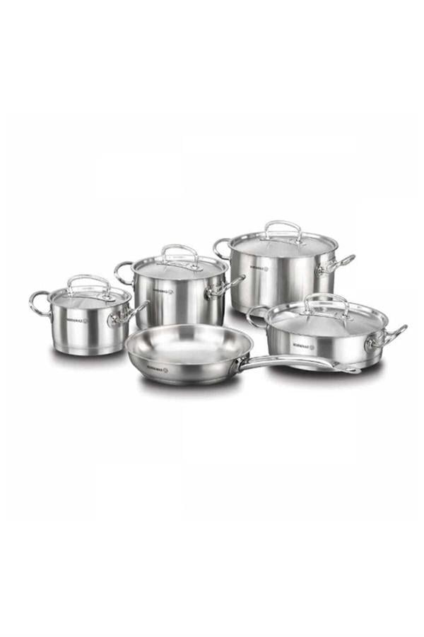 KORKMAZ A1150 PROLİNE 9 PARÇA TENCERE SETİ KORKMAZ A1150 PROLİNE 9 PARÇA TENCERE SETİ