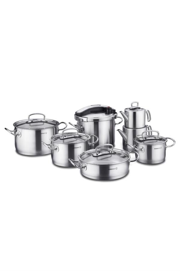 KORKMAZ A1757 PROLİNE 14 PARÇA HİPER SET