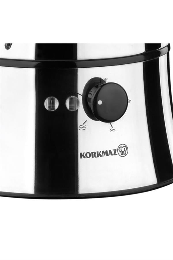 KORKMAZ A338 NOSTA SEMAVER INOX/SİYAH