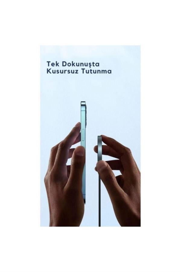 Ch-8720 Manyetik Magsafe Kablosuz Hızlı Şarj Cihazı Siyah