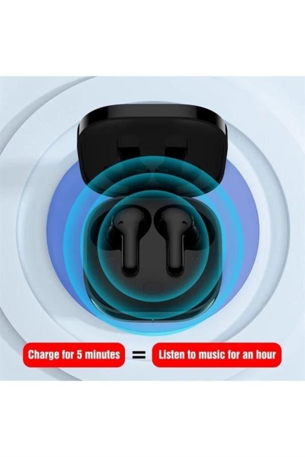 QCY T13 TWS WIRELESS KULAKLIK SİYAH