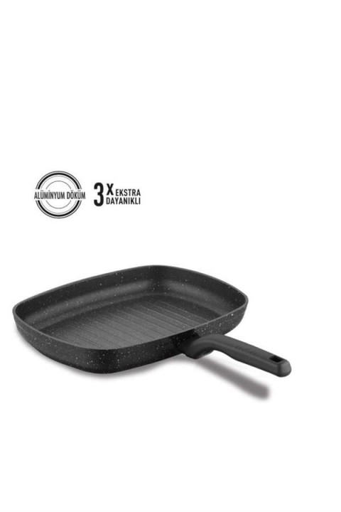 KORKMAZ A1121 ORNELLA DİKDÖRTGEN GRILL TAVA 35X25