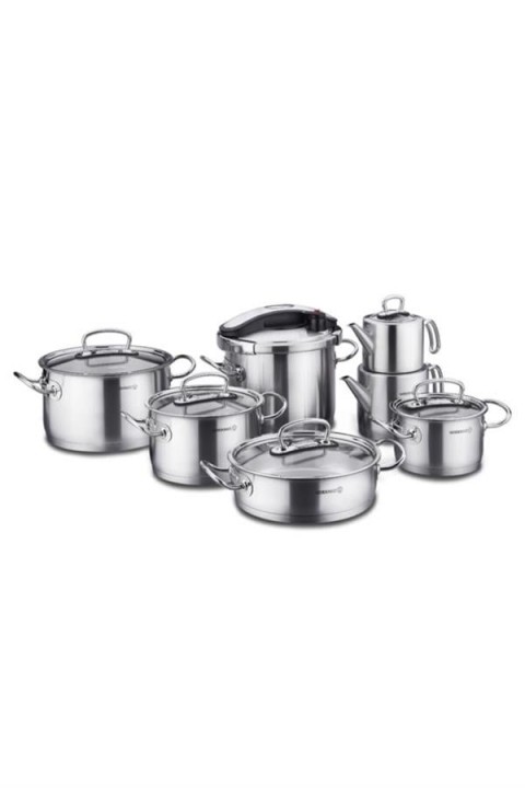 KORKMAZ A1757 PROLİNE 14 PARÇA HİPER SET