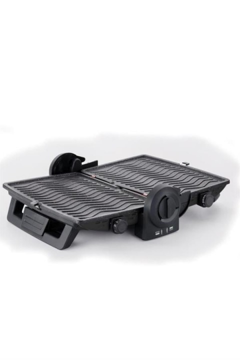 KORKMAZ A310-03 FORMULA TOST MAKİNESİ SİYAH/GRİ GRANİT
