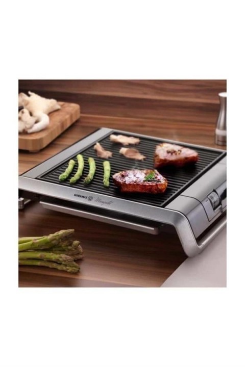 KORKMAZ A333-02 MANGALET BBQ GRANİT