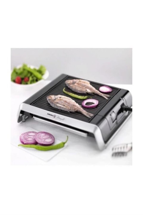 KORKMAZ A333-02 MANGALET BBQ GRANİT
