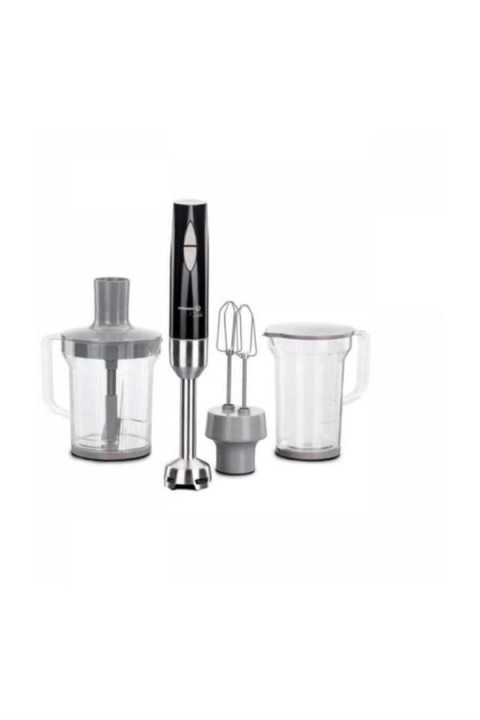 KORKMAZ A445 VERTEX MEGA BLENDER SET INOX/SİYAH