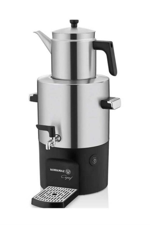 KORKMAZ A841 ÇAYŞEF SEMAVER INOX/SATİN