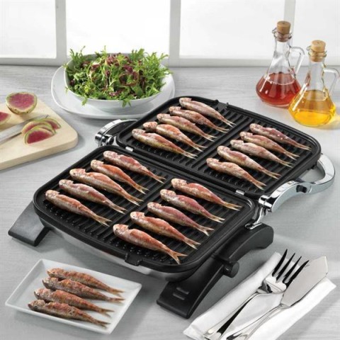 Tostkolik Inox/Siyah Granit Tost Makinesi A328-05