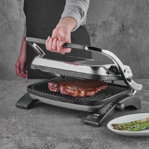 Tostkolik Inox/Siyah Granit Tost Makinesi A328-05