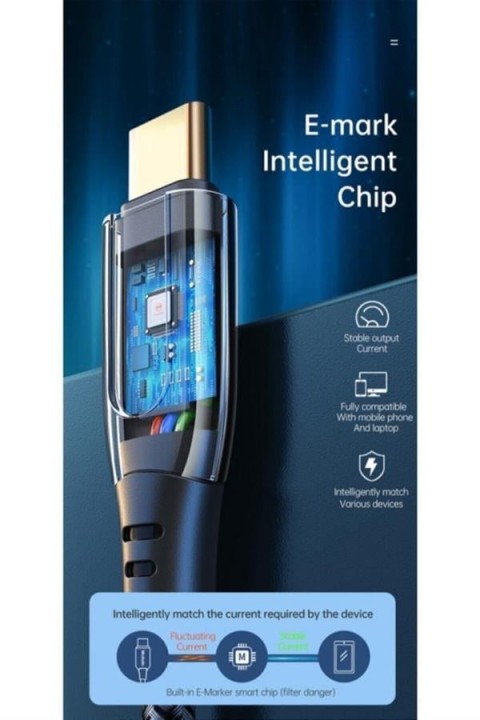 MCDODO CA-8120 100W TYPE-C TO TYPE-C HIZLI ŞARJ DATA-ŞARJ KABLOSU 1.2M- SİYAH