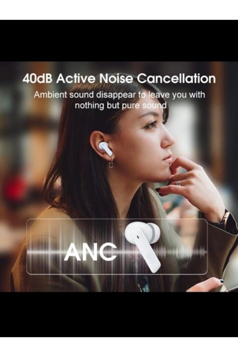 Melobuds Anc Bluetooth 5.2 Tws Siyah Kulaklık Türkiye Garantili
