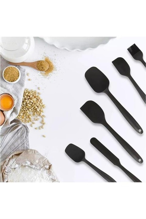VALLETTA VLT1016 DRONGO 6'LI SPATULA SET SİYAH