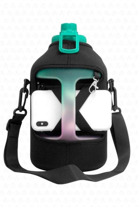 Famagusta Bpa Içermez Motivasyonel Su Matarası 2.2 lt Pembe Su Matarası su Şişesi