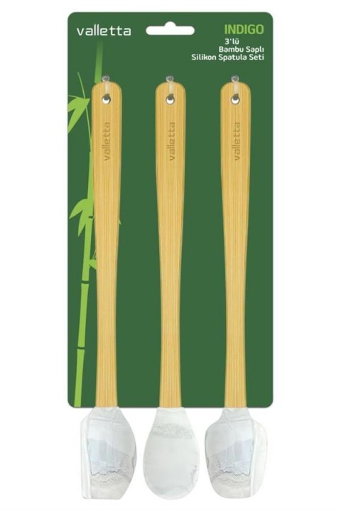 VALLETTA INDIGO VLT1522 SPATULA 3'LÜ SET - GRİ MERMER