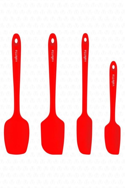 VALLETTA VLT1162 OSTERİS 4'LÜ SPATULA SET KIRMIZI