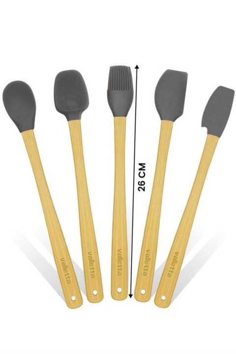 VALLETTA VLT1526 INDIGO SPATULA 5'Lİ SET - GRİ