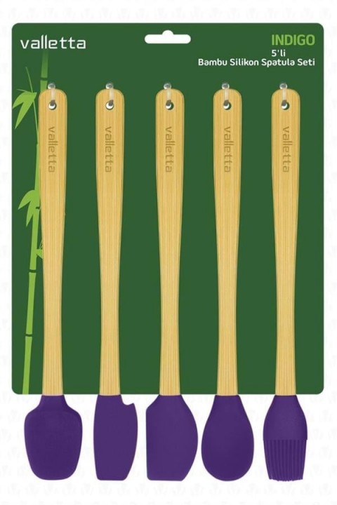 VALLETTA VLT1528 INDIGO SPATULA 5'Lİ SET - MOR