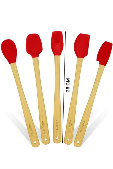 VALLETTA VLT1532 INDIGO SPATULA 5'Lİ SET - KIRMIZI