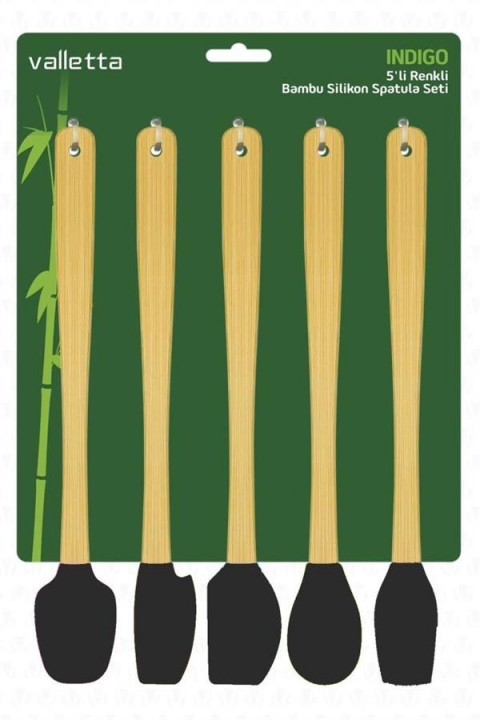 VALLETTA VLT1544 INDIGO SPATULA 5'Lİ SET - GRİ MERMER