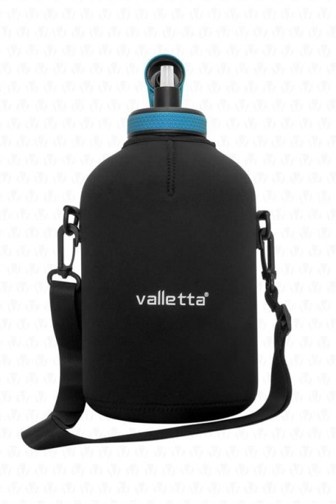 VALLETTA VLT1264 WİNTA MOTİVASYONLU SPORCU SU MATARASI 2,5 LT - MAVİ (ÇANTA)