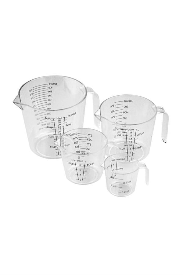 VALLETTA VLT1056 4 PARÇA ÖLÇÜ KABI - 1000ML-600ML-300ML-150ML
