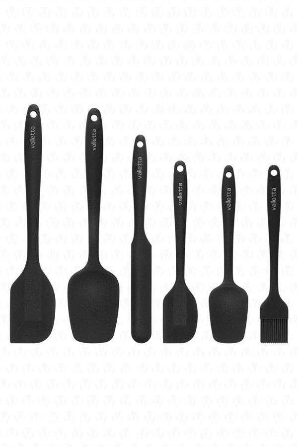 VALLETTA VLT1016 DRONGO 6'LI SPATULA SET SİYAH