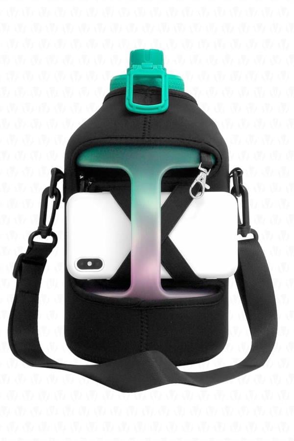 Famagusta Bpa Içermez Motivasyonel Su Matarası 2.2 lt Pembe Su Matarası su Şişesi