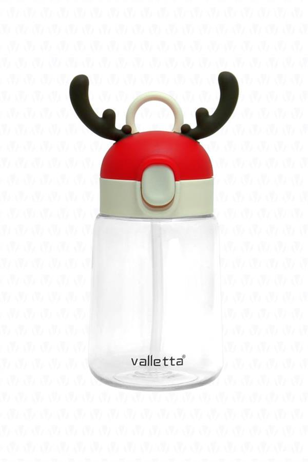 VALLETTA VLT1250 KİMBAYO MOTİVASYONLU SU MATARASI 400ML - KIRMIZI