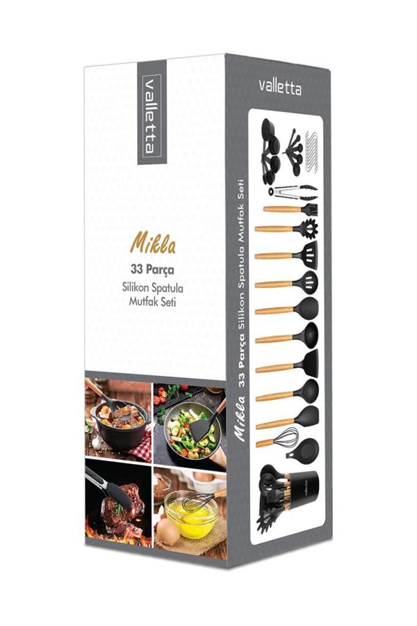 VALLETTA VLT1062 MİKLA 33 PARÇA SPATULA SETİ GRİ