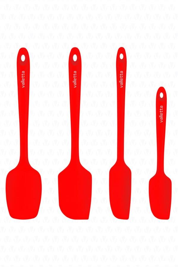 VALLETTA VLT1162 OSTERİS 4'LÜ SPATULA SET KIRMIZI