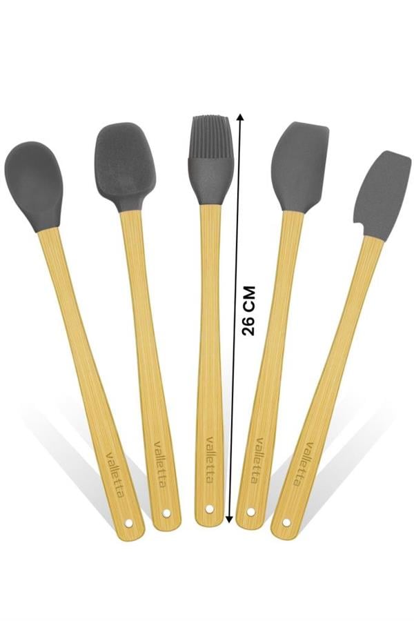 VALLETTA VLT1526 INDIGO SPATULA 5'Lİ SET - GRİ
