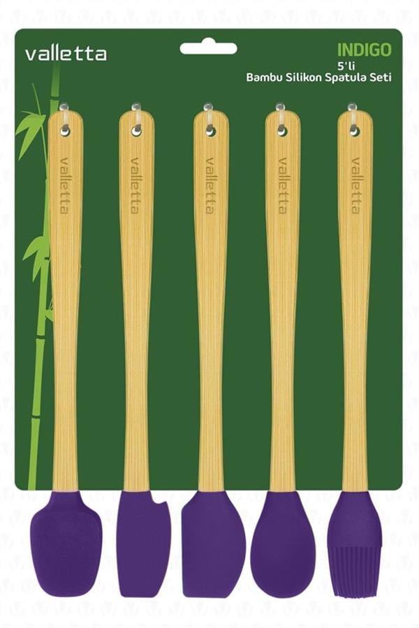 VALLETTA VLT1528 INDIGO SPATULA 5'Lİ SET - MOR