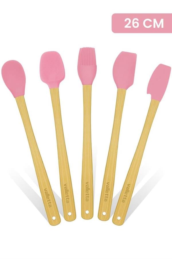 VALLETTA VLT1530 INDIGO SPATULA 5'Lİ SET - PEMBE