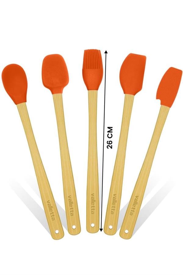 VALLETTA VLT1534 INDIGO SPATULA 5'Lİ SET - TURUNCU