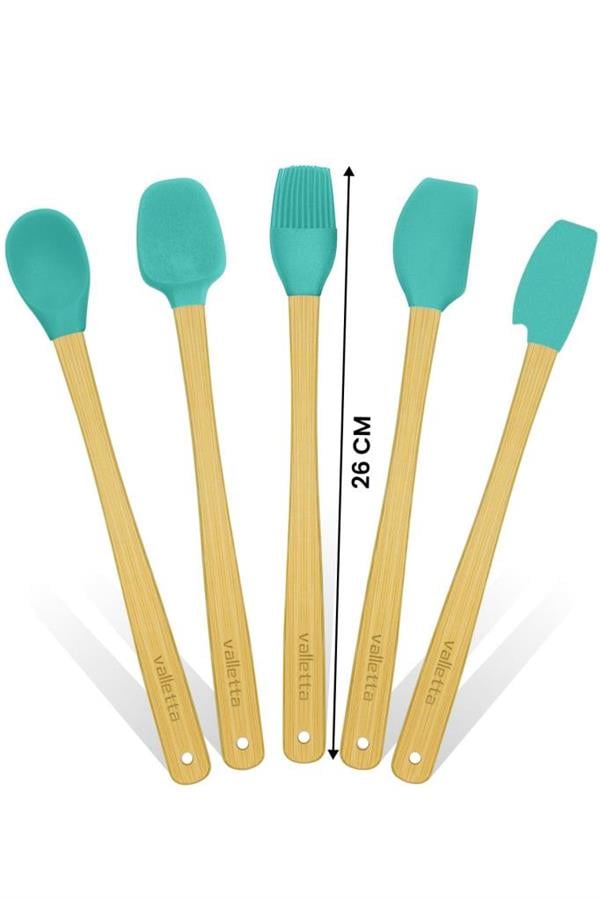 VALLETTA VLT1536 INDIGO SPATULA 5'Lİ SET - TURKUAZ