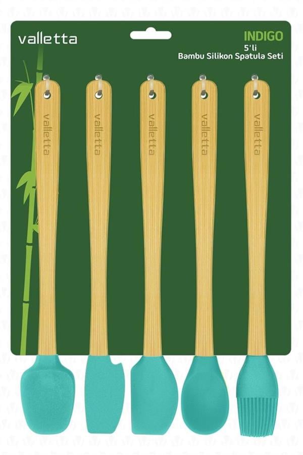 VALLETTA VLT1536 INDIGO SPATULA 5'Lİ SET - TURKUAZ