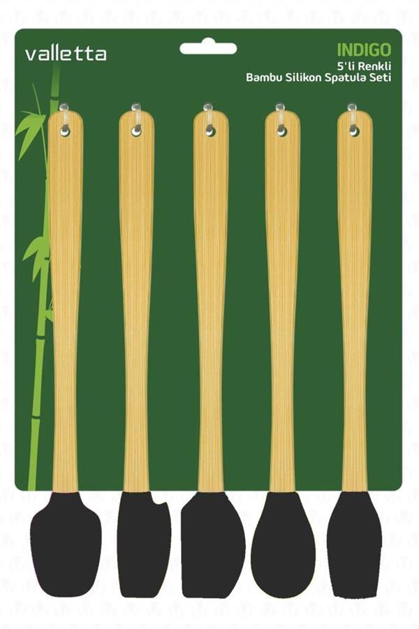 VALLETTA VLT1544 INDIGO SPATULA 5'Lİ SET - GRİ MERMER